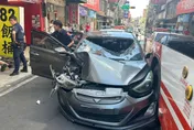 影/驚險直擊！桃園平鎮警匪追逐戰　通緝犯拒檢狂逃被逮