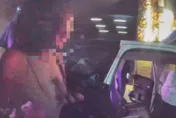 影/北市東區2女狂毆搭訕男　失控踹警遭逮捕送辦
