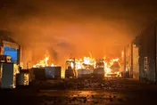 影/新北林口「2工廠爆炸大火」！狂燃畫面曝光