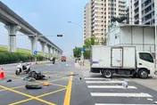 三重死亡車禍！貨車左轉碰撞機車　39歲騎士搶救不治