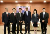 日本官學兩訪團拜會藍營　朱立倫盼加強能源、網路交流