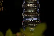 台北101點燈致敬林智勝！31號照亮夜空