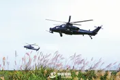 大陸擾台新模式曝光　首見直升機貼台海中線以東來回飛行