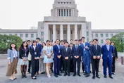 藍營青年拜會立憲民主黨青年局　強調台日情誼不變