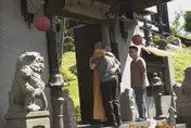 柯文哲赴桃園「宏願大千世界」拜訪本藏法師