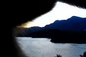 曾文水庫「鏡頭君」遭猴群突襲　毛手毛腳畫面全錄下