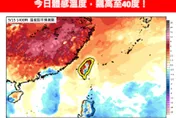 內湖37.6度全台最高　林得恩：今日體感溫度飆40度