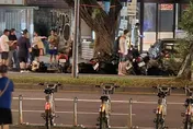 北市中山北路公車衝撞路邊多車　3人受傷送醫