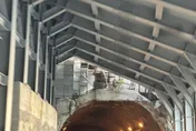 大清水明隧道頂板剝落！　公路總局：趕颱風來襲前臨時修補