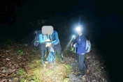 山友爬馬博橫斷遭蜂螫無法走　花蓮消防摸黑成功救援