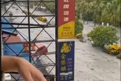 影/驚悚畫面！花蓮堰塞湖溢流　海嘯般泥流吞噬光復市區