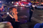 影/馬克宏受困紐約街頭急電川普：一切都因為你！