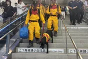 馳援花蓮3天救22人！台中特搜隊步出車站全場掌聲迎英雄