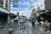 災區淤泥藏尖銳物「外傷患者破500例」　大塊玻璃刺穿厚底鞋
