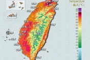 台北內湖午後飆38.5度！　大台北、台中屏東亮燈示警