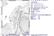 地牛翻身！台南新市17:55規模3.5極淺層地震