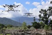 與民間合作啟用無人機　第33化兵群大範圍消毒花蓮災區