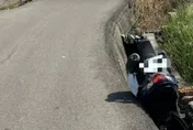 悚！台中爆噩耗「老翁慘死機車倒插」