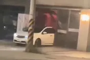 影/桃園男子替友出氣駕車「連撞兩次」　毀損美髮廳遭法辦