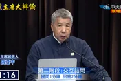 國民黨主席大辯論/強調責任政治　張亞中：黨魁任期要與總統任期一致
