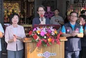 蕭美琴：台灣有地緣政治危機「心存善念」保佑共度難關