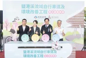 大罷免後首現身竹市府活動　高虹安出席鹽港溪自行車道啟用