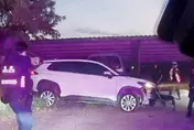 影/桃園爆槍響！猛妻護罪犯夫「駕車撞警」遭開槍送醫