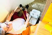 才嘆命理師卜陽離世！詹惟中家中樓梯重摔：差一點滑S