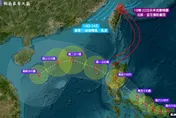 風神掀共伴效應！專家示警「桃園以北、宜花」雨最劇