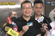 國民黨主席選舉　羅智強投票帶吉祥小物是「黨證」