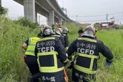 國道4號潭子段女子騎機車闖入墜橋　緊急送醫搶命中