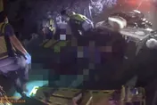 影/嘉義大林鎮雙機車對撞釀3傷！　6旬歲婦一度命危驚險搶救