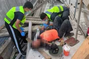 蘭嶼工人疑強風跌倒「鋼筋穿胸」　緊急送醫搶救