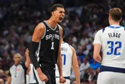 NBA/給新科狀元弗拉格震撼教育！文班亞馬轟40分率馬刺大勝