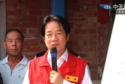 視察台南風災後重建　賴清德喊建設不能停：捷運藍線明年動工