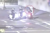 影/南港警攔查乘客未戴安全帽　駕駛藏毒太緊張露餡了