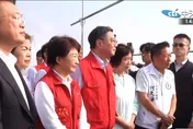 影/盧秀燕陪卓榮泰視察廚餘掩埋場：步調會跟中央一致