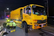 疑內輪差視線死角！桃園垃圾車擦撞女騎士、無生命徵象急送醫