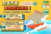 文化幣與動滋券聯手回饋！　青年可獲得額外獎勵
