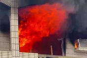 影/花壇透天厝大火爆炸聲頻傳！恐怖「焰蛇」狂竄