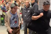 影/直擊！GD演唱會後現身金豬食堂慶功　粉絲擠爆餐廳外