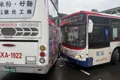 北市大同區2公車擦撞　1乘客頭部受傷送醫