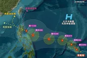 準「鳳凰颱風」3路徑！巴士海峽才轉向貼台灣東北　本島皆有感