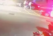 影/虎尾黑賓士連撞行人！竊車涉毒男子肇逃遭圍捕落網