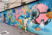 新北後巷變身童話世界　板橋土城巷弄彩繪打造生活藝術空間