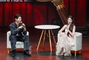 首辦見面會展演技！舒華重現《背著善宰跑》名場面　頭靠林柏宏肩上超羞