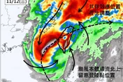鳳凰+東北季風共伴效應11/11最明顯　豪雨轟北部、東半部