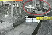 影/台中賓士撞2車竟「落跑」監視器畫面揪肇逃駕駛