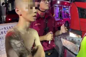 影/就是你！高雄高樓大火百人逃　縱火犯囂張留現場觀看