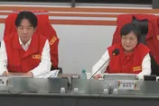 直擊/總統視察災害應變中心　劉世芳隔空問徐榛蔚「您在嗎？」